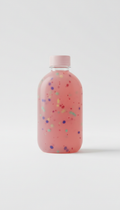 Blush pink berry splash bottle